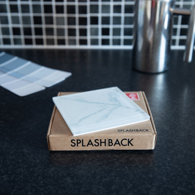 House Beautiful Splashback - Calacatta Marble