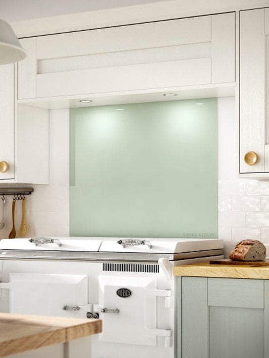 Image of Laura Ashley Eau De Nil Kitchen Splashback
