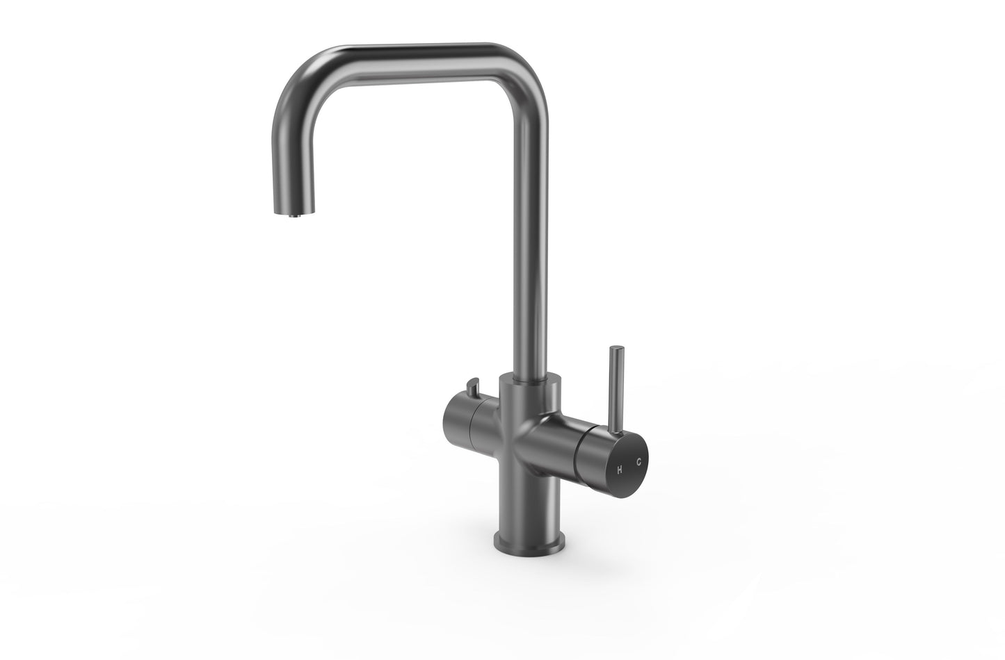 Paila 3 in 1 Boiling Water Tap with Boiler and Filter - Gun Metal