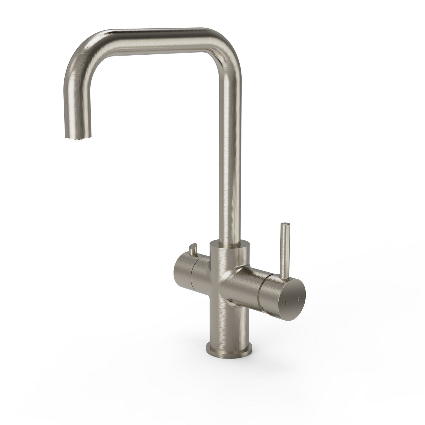 Paila 3 in 1 Boiling Water Tap with Boiler and Filter - Brushed Nickel
