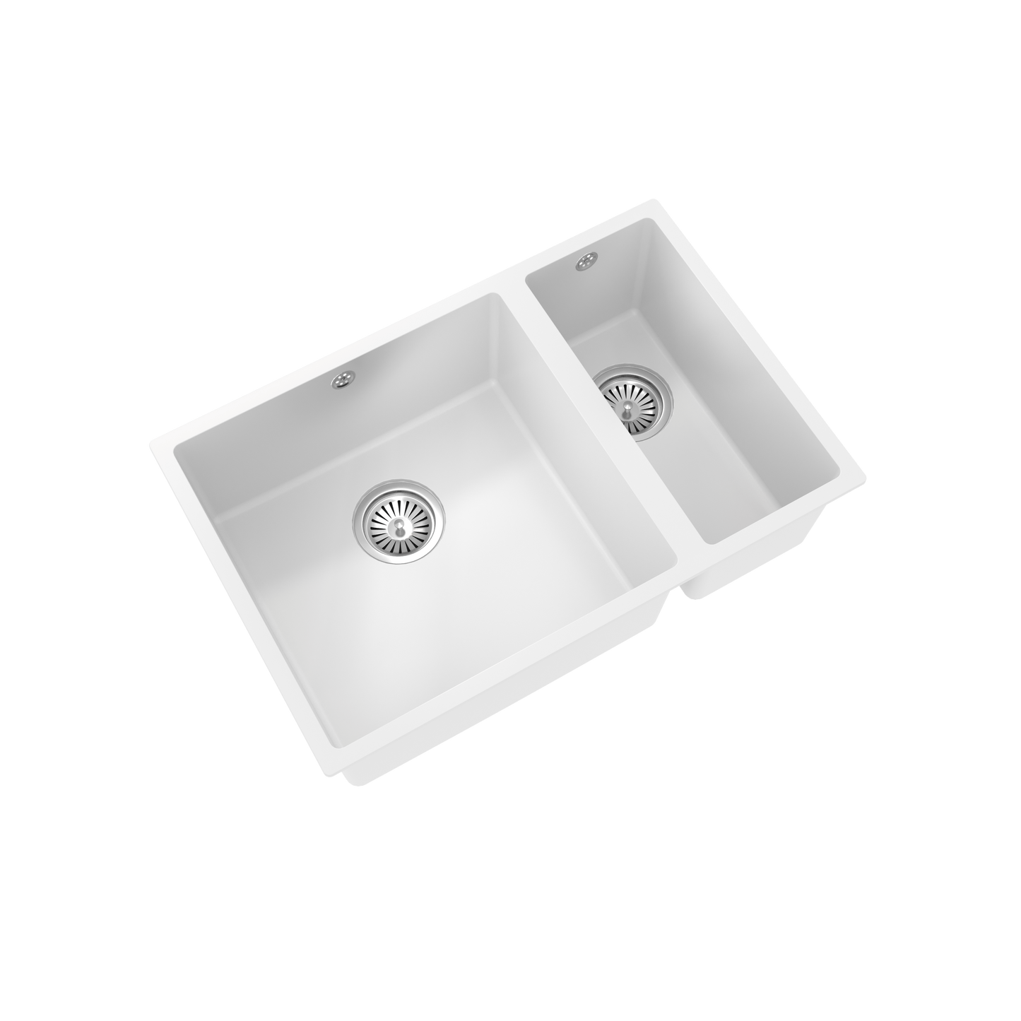 Inserit Comite Inset/Undermount 1.5 Bowl Kitchen Sink - 3 Colours