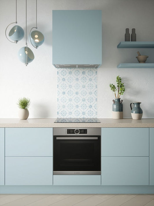 House Beautiful Splashback - Heritage Sky Blue